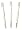 Medline Toothbrushes - 30-Tuft, Extra-Soft Nylon Bristles Individually Wrapped - Qty of 144