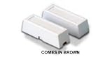 ADEMCO 940BR 3/4'' SURFACE-MOUNT MAGNETIC CONTACT (BROWN) (5-PACK)