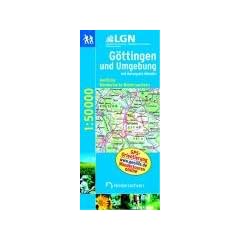 G�ttingen und Umgebung mit Naturpark M�nden 1 : 50 000. Topographische Karte mit Wanderwegen