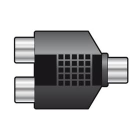 Splitter RCA socket to 2 x RCA sockets