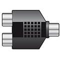 Splitter RCA socket to 2 x RCA sockets