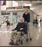 Portable Wheelchair with FREE Carry Bag Perfect for getting around in the garage or workshop Weighs less than 15 pounds yet supports up to 250 lbs Folds like a sport chair and slips into the convenient tote for storage