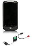 BoxWave Google Nexus One FlexiSkin and miniSync Bundle (Smoke Grey)