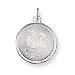 shih_tzu25shih tzu - Sterling Silver Shih Tzu Disc Charm