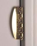Door Flip Lock for Child Safety from PrimeLine – Brass / Gold Color *** 2 PACK ***