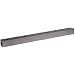 Polyconn PCM10-125-09BW Black Anodizing Aluminum Manifold, 1/4" NPT Female x 1/8" NPT Female, 1-1/2" Centers, 9 Stations