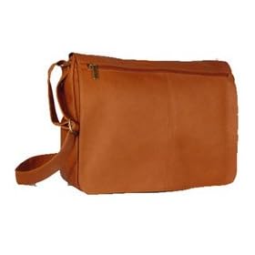 Buy David King East West Full Flap Over Messenger Bag by David King & Co