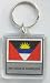 Antigua and Barbuda - Country Lucite Key Rings