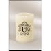 Monogram LED BlowOut Wax Candle with Lightbulb Wick - U