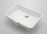 水道材料 カクダイ アンダーカウンター式洗面器 【#DU-0330480000】