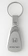 Honda Civic Chrome Teardrop Keychain