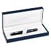 Pelikan 941583 Pelikan Epoch Stick Roller Ball Pen, Black/Blue Barrel, BLK Ink, Med Pt, 1.0 mm, 1 Unit