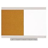 Envi Whiteboard/Bulletin, 23 x 17, Silver