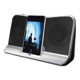 Cyber Acoustics Ca 492 Portable System Ipod Speaker Ipod Iphone Support Charges Docked