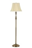 IMAGE OF Fangio Lighting 1261 60-Inch Metal Floor Lamp, Antique Copper