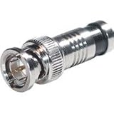 Cables to Go 41123 Compression BNC Connector for RG59 - 20 Pack (Chrome)