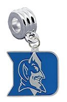 Duke Blue Devils Charm with Connector - Universal European Slide On Charm -