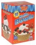 Waffle Bowl, 10 Count (Pack of 12)