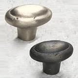 1 7/8 x 1 Antique Bronze Oval Knob