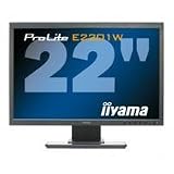 Electronics : 22" TFT Iiyama ProLite E2201W-B2 2ms Wide DVI black