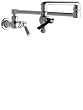 Pot Filler Kitchen Faucet by Chicago Faucets - 515-CP in Chrome