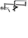 Pot Filler Kitchen Faucet by Chicago Faucets - 515-CP in Chrome