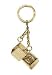 Las Vegas Key Chain Dice Gold Metal
