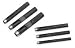 Westward 2AJK8 Hollow Punch Set, 3/16 To 1/2 In, 6 Pc