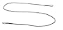 Archery -- Double Loop Bowstring for Bow-Length of 60 inches