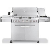 SS-650LP - Weber SS-650LP S-650 Stainless Steel Propane gas bbq grill with Tuck - 7074