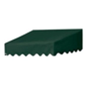 Sunsational 3020900 4 ft. Traditional Door Canopy - Forest Green