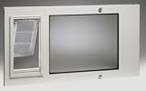 Patio Pacific Thermo Sash IIIe - #8 with Endura Flap - Color white - Fits window widths 40- 43