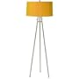 Liz Jordan Lighting LJF4465F Silver / Gold Tripod Floor Lamp from the Tripod Collection LJF4465F