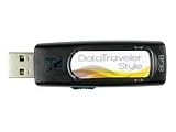 Kingston DataTraveler Style - USB flash drive - 8 GB - Hi-Speed USB - black