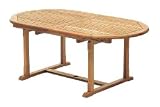 Alexander Rose Teak Mandalay Oval Extension Table