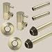 Mountain Plumbing Products 1/2 in. IPS x 3/8 in. O,D, Compression with 4 in. Nipples Lever Handle La