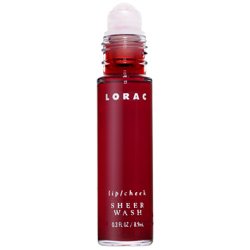 LORAC Sheer Wash Travel Size Lip & Cheek Tint .3 fl oz (8.9 ml)