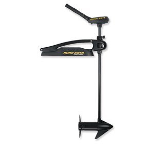 21IsyW6hD7L MinnKota Maxxum 80 Trolling Motor with Bowgaurd Mounting Bracket and Hand Control (80lbs Thrust, 52  Inch Shaft)