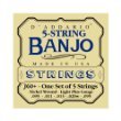 D'Addario Banjo Strings Set, Nickel Lite, Plus
