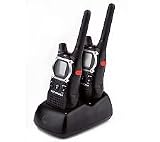 Set of 2 Motorola Talkabout EM1000R Rechargeable Two-Way Radio