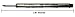 Schmidt Short P8126 Capless Rollerball Refill - Black - 3 Pack