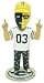 Green Bay Packers Mascot Bobblehead