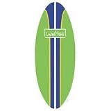 Surf & Sea Rug - Green Surfboard