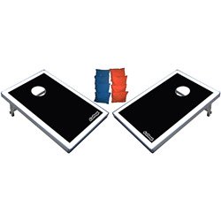 Go Pong CornHole Bean Bag Toss Game Set ? Superior Aluminum Frame