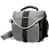 Adorama Left Side Slinger Bag, Single Strap Backpack / Shoulder Bag, Gray.