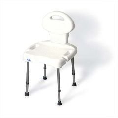 HealthPersonalCare: CareGuard Shower Chair with Back