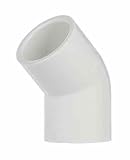 25 each: Charlotte School 40 PVC 45 Deg Elbow (PVC 02309 1000)