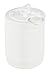 Vestil PAIL-C-5-W Plastic Closed Head Pail with Handle, 5 gallon Capacity, White