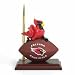 Arizona Cardinals Mascot Desk Clock and Pen Set