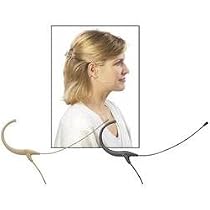 Audio-Technica AT892c MicroSet Condenser Headworn Microphone, Beige TA4F Connector
